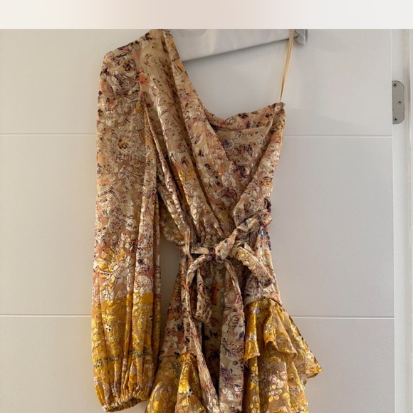 Hemant & Nandita Kalon One Shoulder Dress Size XS Like New - Picture 6 of 6